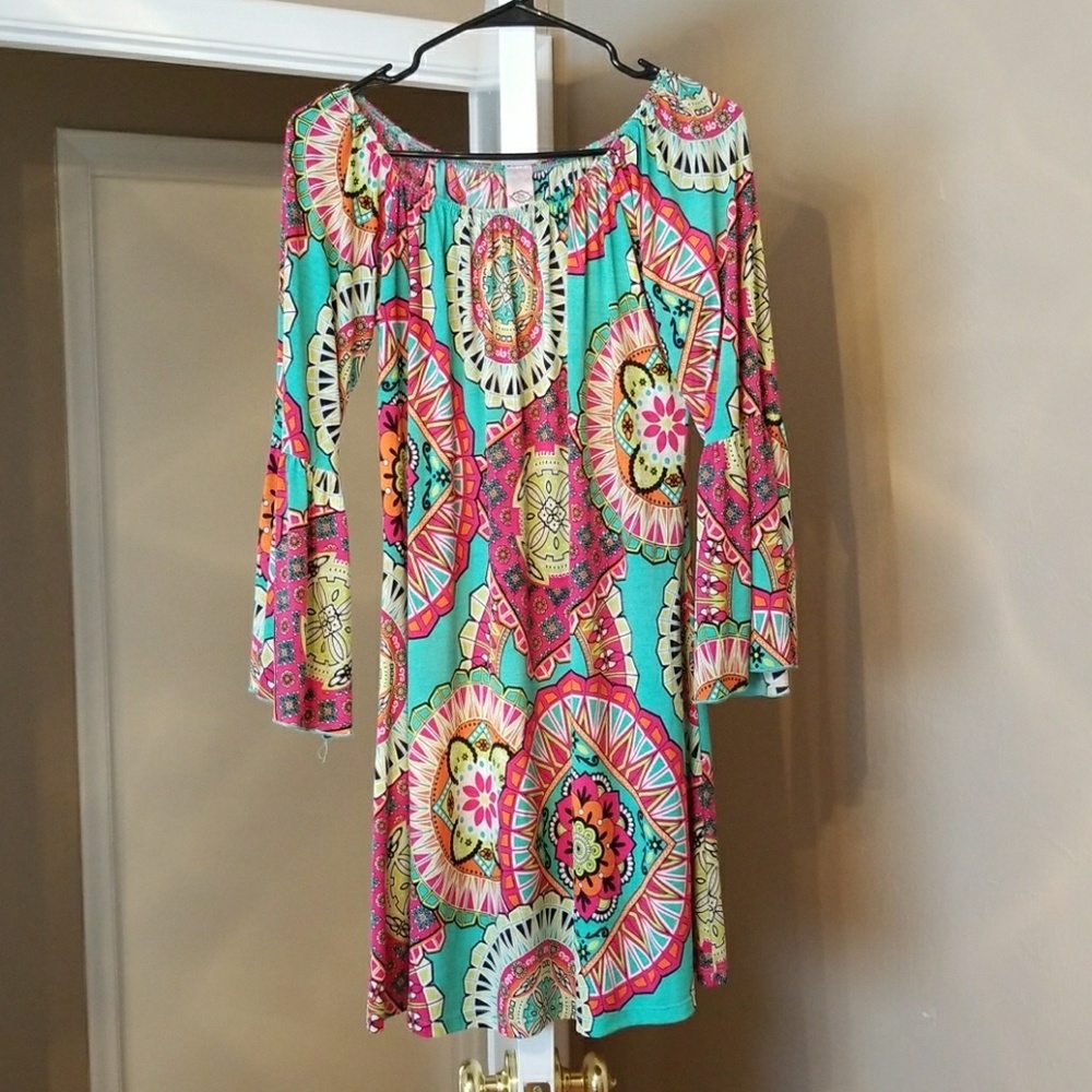 Fun Pink Coconut Boutique Sundress